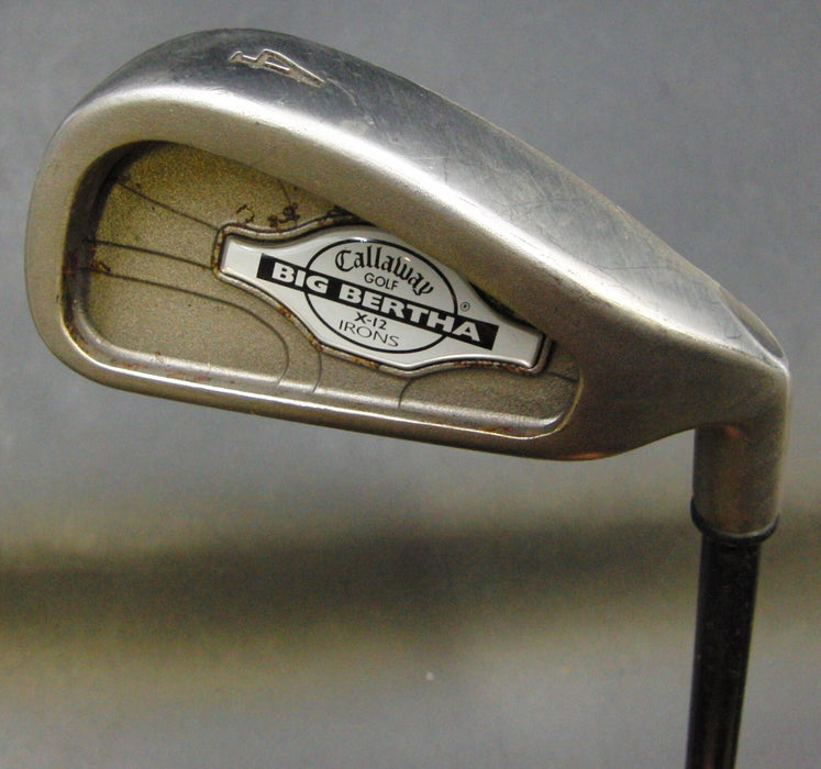 Callaway Big Bertha X-12 4 Iron Firm Graphite Shaft Callaway Grip