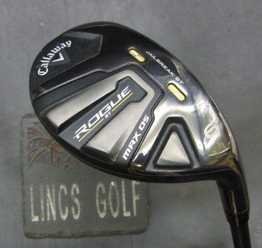 Callaway Rogue ST Max OS 6 Hybrid Regular Graphite Shaft Golf Pride Grip