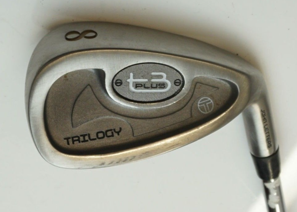 John Letters Trilogy T3 Plus 8 Iron Regular Steel Shaft Letters Grip
