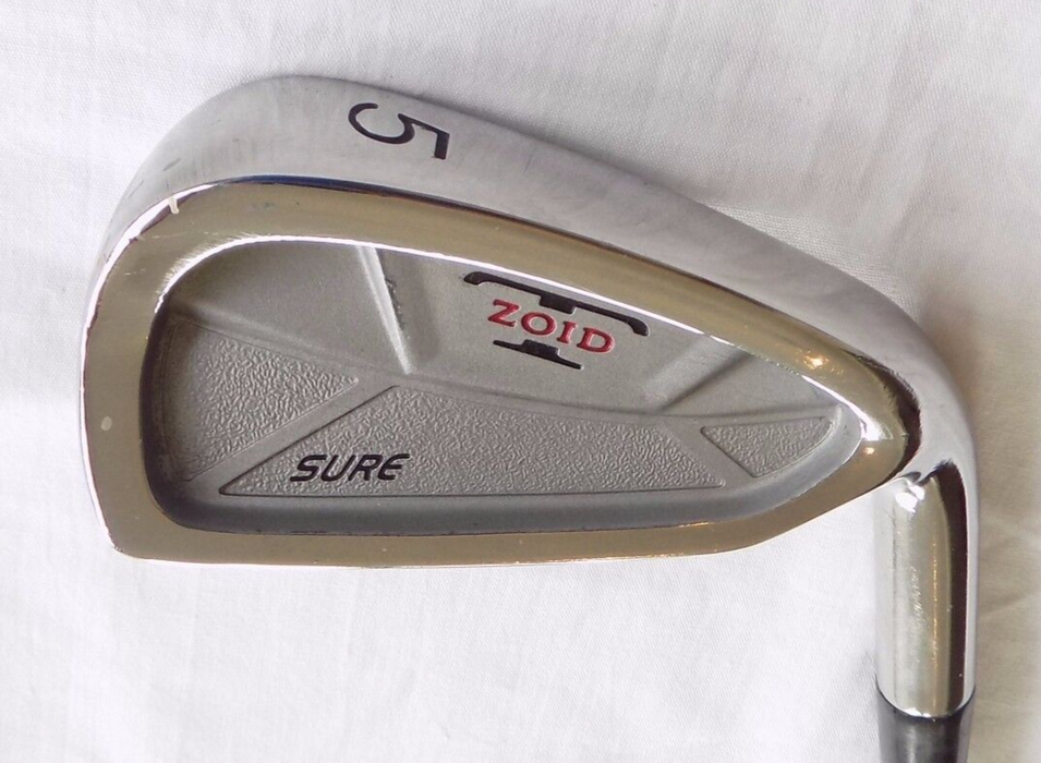 Polished Mizuno T Zoid Sure 5 Iron R400 Regular Flex Steel Shaft Mizuno Grip