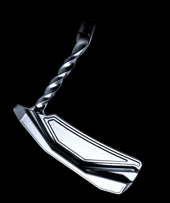 PSYKO SWITCHBLADE CNC Milled Putter Twisted Neck (welded to the head) Headcover