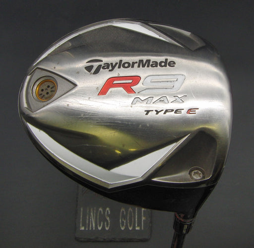 TaylorMade R9 Max Type E 9.5° Driver Extra Stiff (Optional) Graphite Shaft*