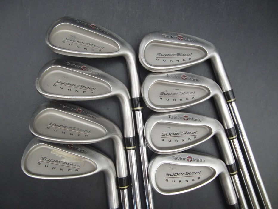 Set of TaylorMade Supersteel Burner Irons 5-SW+AW + Driver + 3+5 Wood + Putter