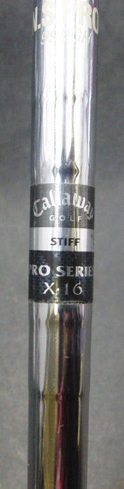 Callaway Pro Series X-16 6 Iron Stiff Steel Shaft Golf Pride Grip
