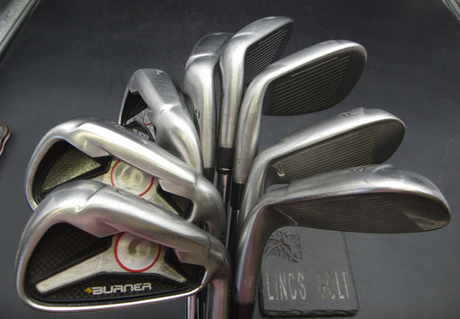 Set of 8x TaylorMade Burner 2009 Irons 4-SW Regular Steel Shafts