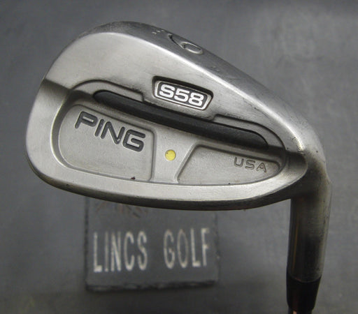 Ping S58 Yellow Dot 9 Iron Stiff Steel Shaft Golf Pride Grip