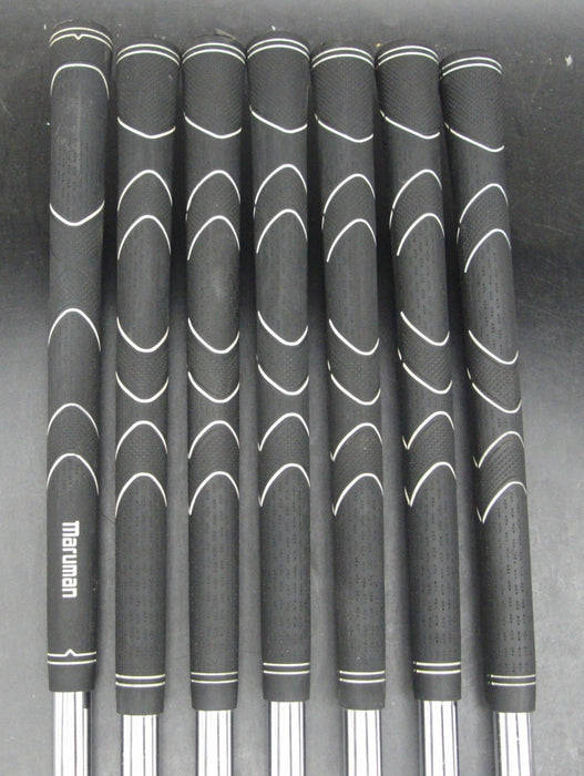 Set of 7x Maruman Verity VGR Irons 5-SW Stiff Steel Shafts Maruman Grips*