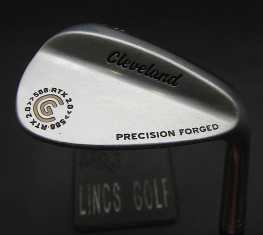 Cleveland 588 RTX 2.0 Precision Forged 58° Sand Wedge Extra Stiff Steel Shaft