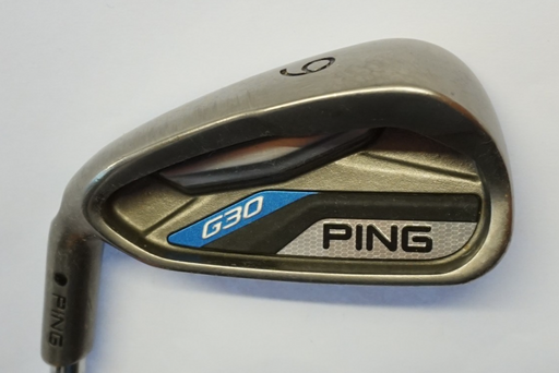 Left Handed Ping G30 Black Dot 6 Iron CFS Senior Steel Shaft Ping Grip