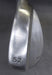Unbranded 52° Gap Wedge Regular Steel Shaft Golf Pride Grip