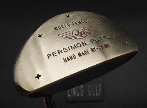 AMG World Famous JP Persimon Putter Steel Shaft 88cm Length Lamkin Grip*