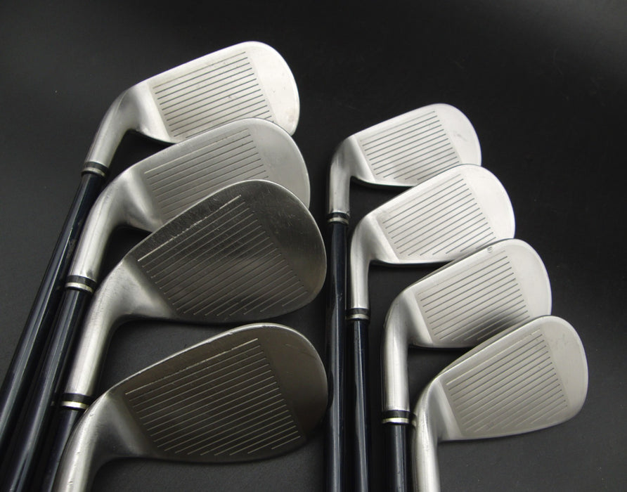 Set of 8x Srixon XXIO Irons 5-SW+AW Regular Graphite Shafts Golf Pride Grips*