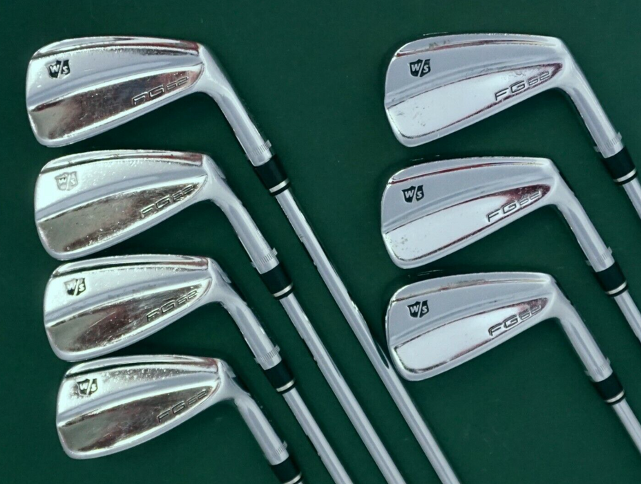 Set of 7 x Wilson Staff FG62 Irons 4-PW Regular Steel Shafts Golfsmith Grips