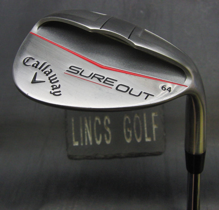 Callaway SURE Out 64° Lob Wedge Regular Steel Shaft Callaway Grip*