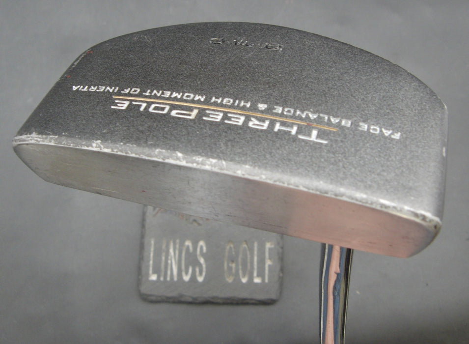 Left-Handed a.m.c American Club Three Pole Putter 99cm Length Steel Shaft