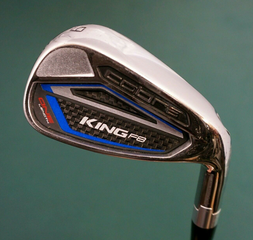 Cobra King F8 One 9 Iron Regular Steel Shaft Lamkin Grip