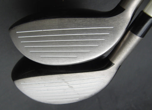 Set of 2 Mizuno MP Titanium 15° 3 Wood + 18° 5 Wood Regular Graphite Shafts