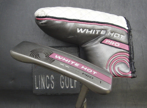 Ladies Odyssey White Hot Pro Putter Steel Shaft 81cm Length Odyssey Grip + HC*