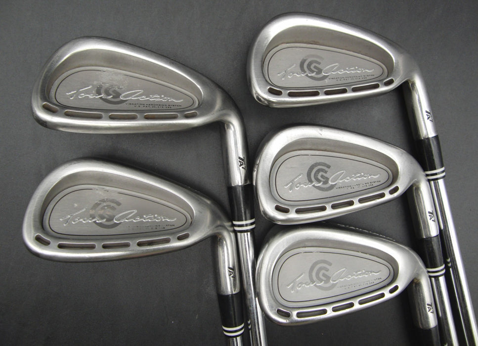 Set of 5x Cleveland Tour Action TA7 Irons 6-PW Regular Steel Shafts Iomic Grips