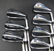 Set of 7 x Wilson Staff FG62 Irons 4-PW Regular Steel Shafts Golf Pride Grips