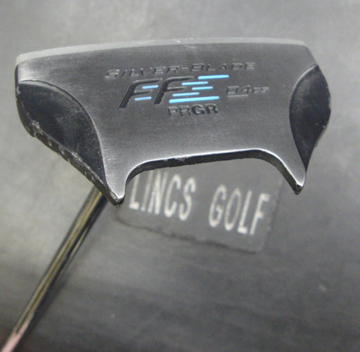 Left-Handed PRGR Silver Blade FF 04CS Putter 87cm Length Steel Shaft