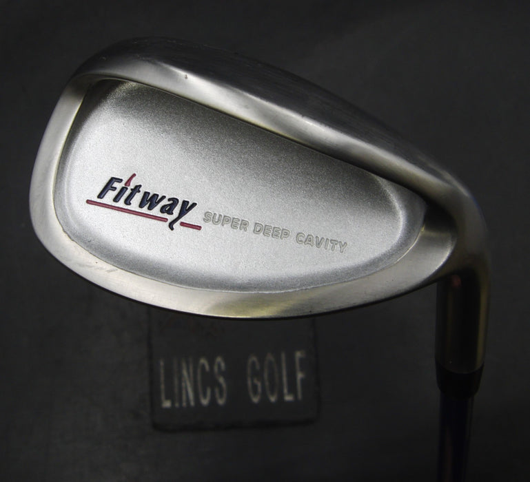 Ladies Fitway Super Deep Cavity SandWedge Ladies Graphite Shaft GolfPlanner Grip