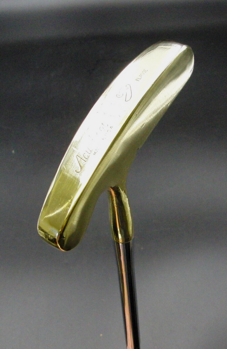 Acushnet Bulls Eye Flange Putter Steel Shaft Playing Length 90cm Iguana Grip