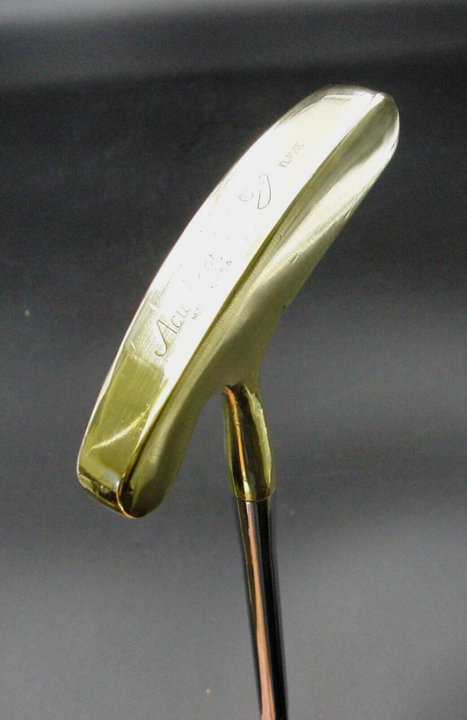 Acushnet Bulls Eye Flange Putter Steel Shaft Playing Length 90cm Iguana Grip