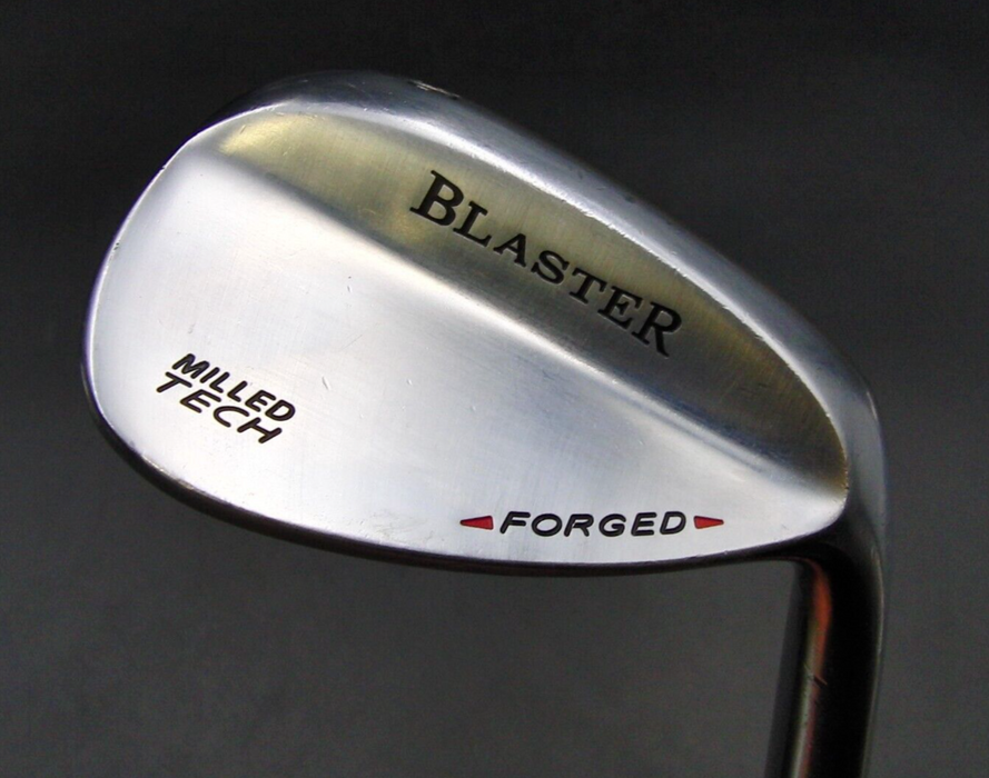 Japanese Blaster Milled Tech Forged 56° Sand Wedge Stiff Steel Shaft