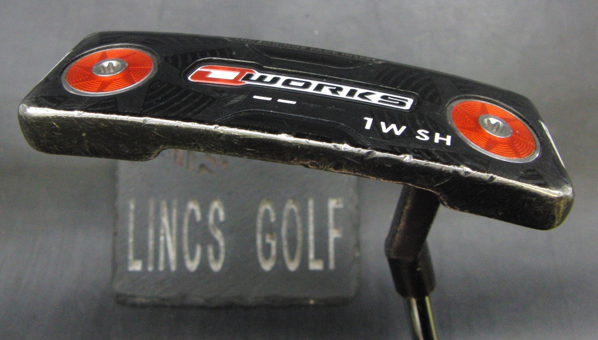 Odyssey O Works 1W SH Putter Regular Steel Shaft 85cm Length Psyko Grip*
