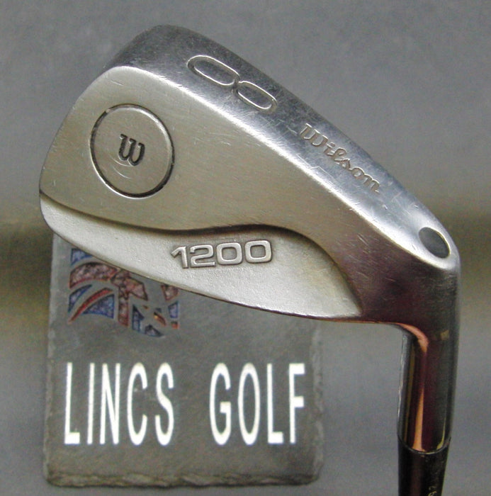 Wilson 1200 8 Iron Regular Steel Shaft Wilson Grip
