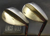 Set of 2 Tsuruya Axel Dual Impact HM Gap & Sand Wedges Stiff Graphite Shafts