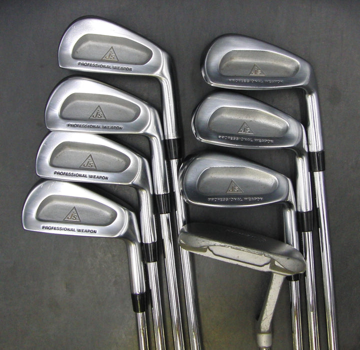 Set of Bridgestone Professional J'S 5PW + Driver + 3 Wood + 7 Wood + Putter