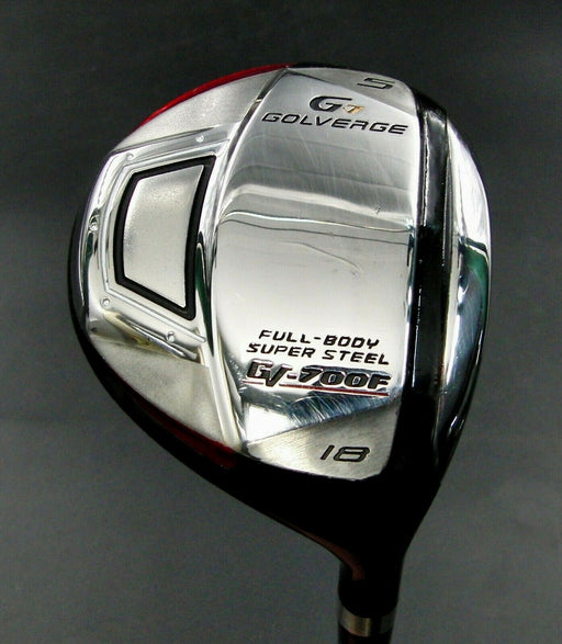 Japanese Golverge GV-700F 18° 5 Wood Stiff Graphite Shaft Golverge Grip