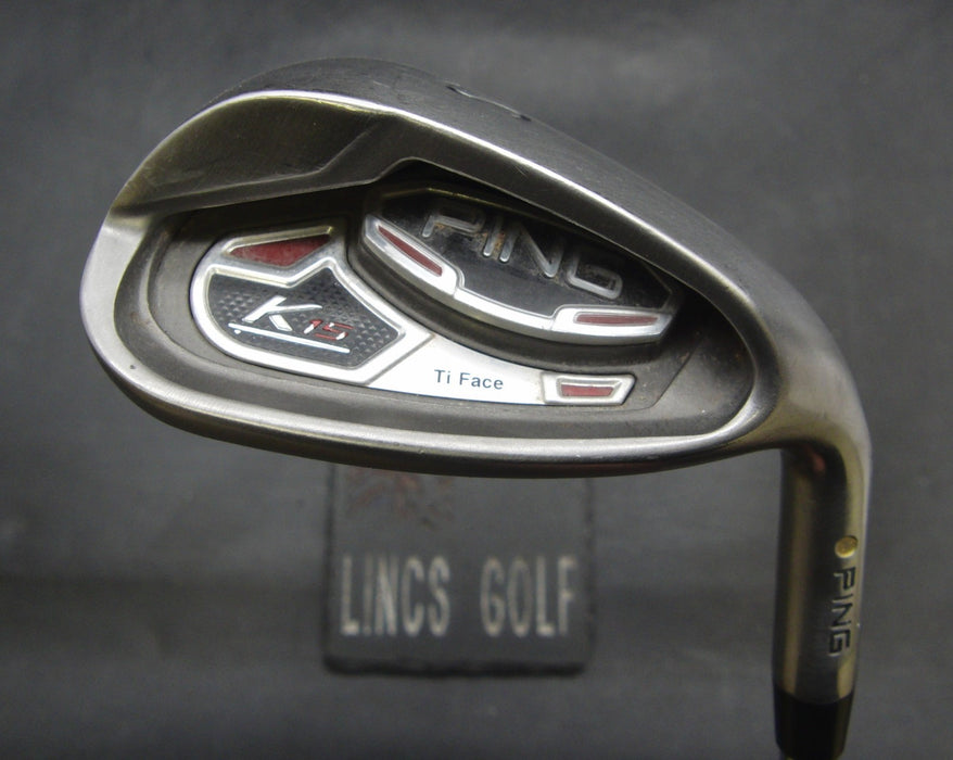 Ping K15 Yellow Dot Sand Wedge Regular Steel Shaft Ping Grip
