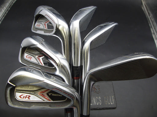 Set of 6x Bridgestone TourStage X-Blade GR Irons 5-PW Stiff Graphite Shafts