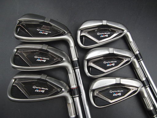 Set of 6 x TaylorMade M4 Irons 5-PW Stiff Steel Shafts with Grips*