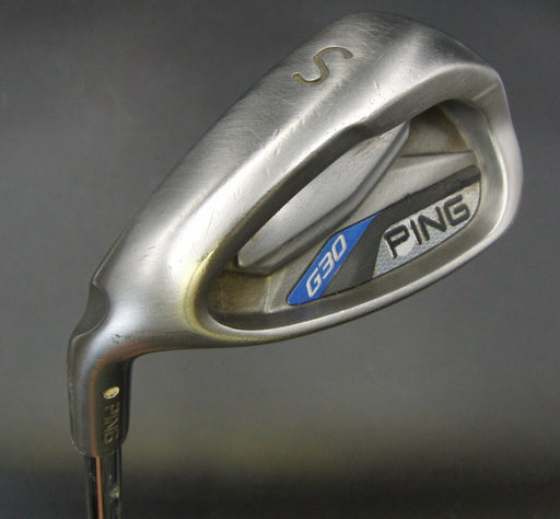 Left Handed Ping G30 White Dot Sand Wedge Regular Steel Shaft Ping Grip