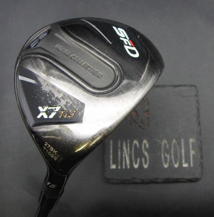 Royal Collection SFD 15° 3 Wood Stiff Graphite Shaft Benross Grip