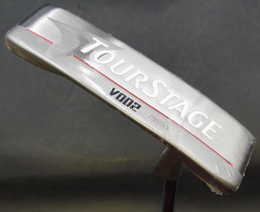 Tourstage V002 Putter Steel Shaft 87cm Length Tourstage Grip (Cellophane Wrapped