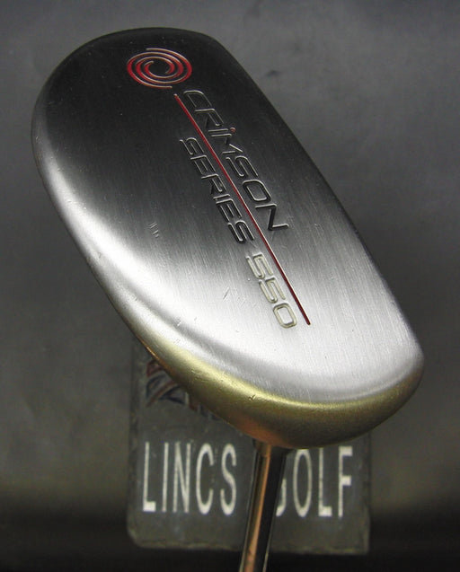 Odyssey Crimson Series 550 Putter 87cm Length Steel Shaft PSYKO Grip*