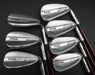 Set 7x Ping G700 White Dot Irons 6-SW+UW Regular Graphite 0.75" Longer than STD