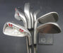 Set of 7x TaylorMade Burner Japanese Model 5-PW + AW Irons Stiff Steel Shafts