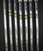 Set of 7x Ping Anser 2014 Black Dot Irons 4-PW Stiff Steel Shafts STM Grips