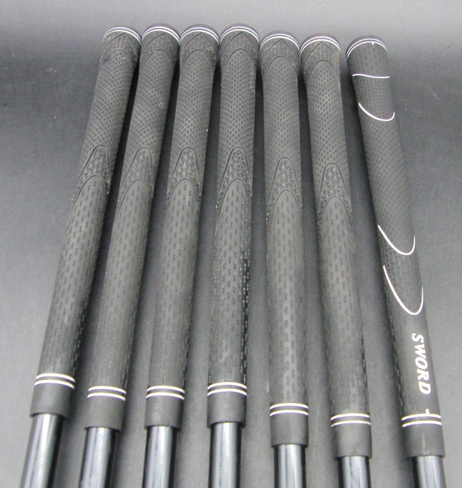 Set of 7x Mizuno Zephyr 5-SW Irons Regular Graphite 0.75" Shorter Than STD