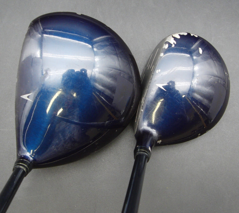 Set of 2 Dunlop Hi-Brid Adforce 10° Driver & 17° 4 Wood Regular Graphite Shafts