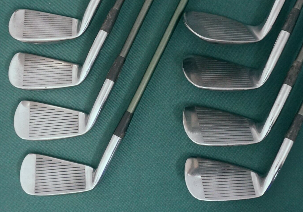 Collectors Scarce Set of 8 x Mizuno Castor Irons 4-SW Regular Graphite Shafts