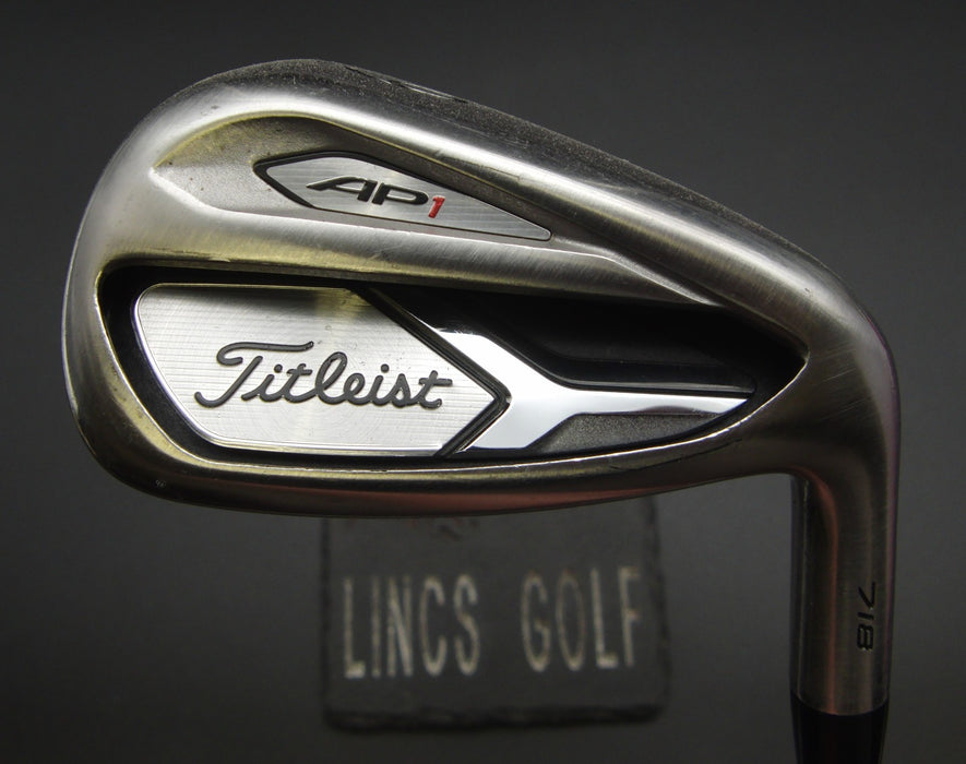 Titleist AP1 718 9 Iron Regular Steel Shaft Golf Pride Grip