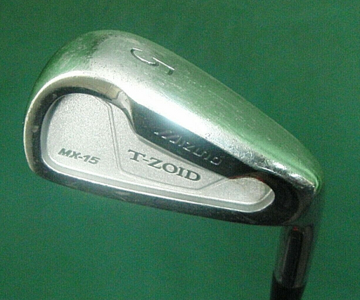 Mizuno MX-15 T-Zoid 5 Iron Stiff Graphite Shaft Mizuno Grip
