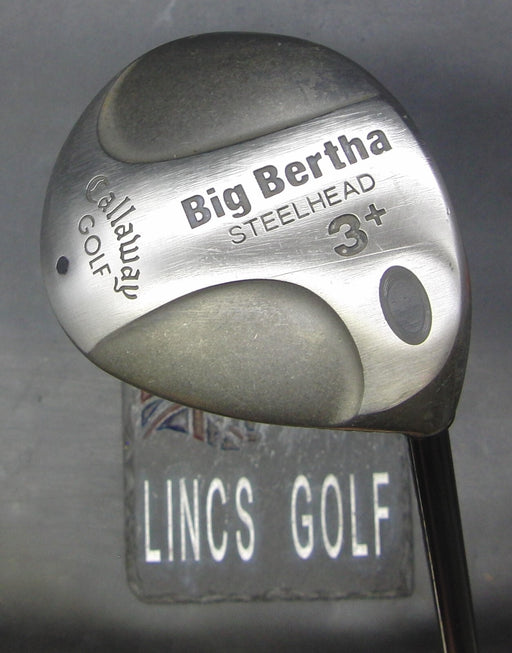 Callaway Big Bertha Steelhead 3+ Wood Firm Graphite Shaft Golf Pride Grip